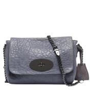 Pre-owned Leather shoulder-bags Mulberry Pre-owned , Blue , Dames