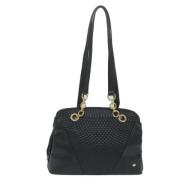 Pre-owned Leather totes Bally Pre-owned , Black , Dames