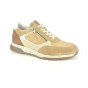 Taupe Runner N.+ Tiret DZ - Stijlvol en trendy Fluchos , Beige , Heren