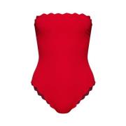 ‘Chesapeake Maillot’ badpak met één stuk Marysia , Red , Dames