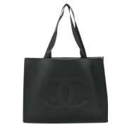 Pre-owned Rubber totes Chanel Vintage , Black , Dames