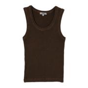 Agolde Bean Tanktop Agolde , Brown , Dames