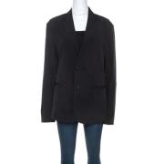 Pre-owned Fabric outerwear Armani Pre-owned , Black , Dames