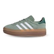 Retro Stijl Groene Sneaker Adidas , Green , Dames