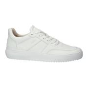 Witte Sneaker - Laag Model Blackstone , White , Heren