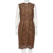 Pre-owned Polyester dresses Valentino Vintage , Gray , Dames