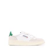 Medalist Low Leren Sneakers Autry , Green , Dames