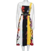 Pre-owned Acetate dresses Oscar De La Renta Pre-owned , Multicolor , D...