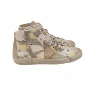 Paris High Camotage Sneakers Philippe Model , Beige , Heren