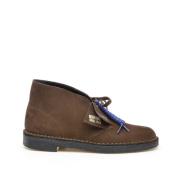 Bruine Suède Chukka Boot Clarks , Brown , Heren