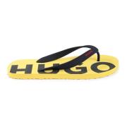 Heren Flip flop Sandalen Hugo Boss , Yellow , Heren