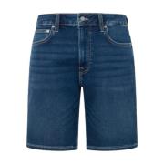Relaxte Bermuda Shorts Pepe Jeans , Blue , Heren
