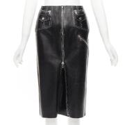 Pre-owned Leather bottoms Alexander McQueen Pre-owned , Black , Dames