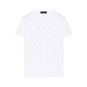Stijlvolle T-shirt Fabiana Filippi , White , Dames