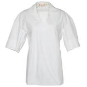 Pre-owned Cotton tops Marni Pre-owned , White , Dames