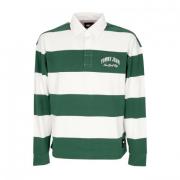 Relaxed Varsity CB Rugby Ext Polo Tommy Hilfiger , Green , Heren