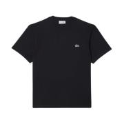 Iconisch T-shirt Lacoste , Black , Heren