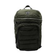 Pre-owned Nylon backpacks Moncler Pre-owned , Green , Dames