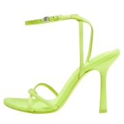 Pre-owned Fabric sandals Alexander Wang Pre-owned , Green , Dames