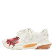 Pre-owned Leather sneakers Valentino Vintage , White , Dames