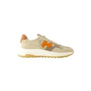 Leather sneakers Hogan , Beige , Dames