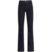 Donkere Wassing High-Rise Skinny-Flare Jeans Veronica Beard , Blue , D...