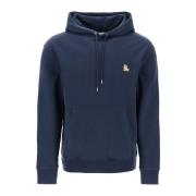 Chillax Fox Hoodie Maison Kitsuné , Blue , Heren