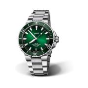 Aquis Date Calibre 400 Automatisch Horloge Oris , Green , Unisex