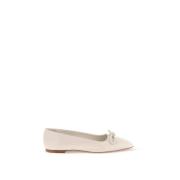 Loafers Salvatore Ferragamo , White , Dames