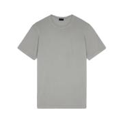 Ecru Katoenen Jersey T-shirt Paul & Shark , Gray , Heren