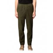 Fluwelen Broek - Army Green Stone Island , Green , Heren