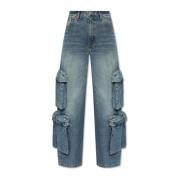 Cargo jeans Amiri , Blue , Dames