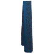Pre-owned Silk scarves Fendi Vintage , Blue , Unisex