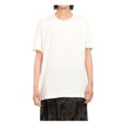 Handtekening Gestikte Off-White Tom T-Shirt UMA Wang , White , Heren