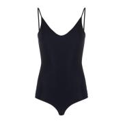 Ink Blauwe Bodytop Jil Sander , Blue , Dames