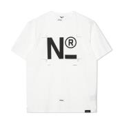 Tijdloze technische T-shirt Nemen , White , Heren
