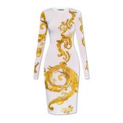 Jurk met lange mouwen Versace Jeans Couture , White , Dames