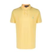 Slim Fit Poloshirt met geborduurd logo Ralph Lauren , Yellow , Heren
