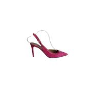 Pre-owned Suede heels Valentino Vintage , Pink , Dames