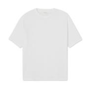 Bysapick Oversized Katoenen T-Shirt - Wit American Vintage , White , H...