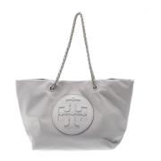 Grijze Logo Ketting Shoppen Tory Burch , Gray , Dames