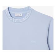 Logo Sweater in Lichtblauw Lacoste , Blue , Heren