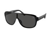 Sportieve en casual zonnebril met donkergrijze lenzen Ralph Lauren , B...