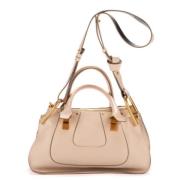 Pre-owned Leather shoulder-bags Chloé Pre-owned , Pink , Dames