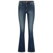 Hoge Taille Bootcut Jeans Raizzed , Blue , Dames