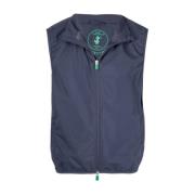 Mars Rits Gilet Save The Duck , Blue , Heren