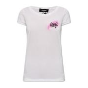 T-shirt met logo Dsquared2 , White , Dames