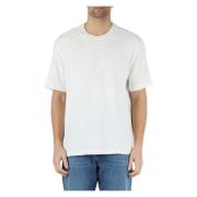 Regular Fit Katoenen T-shirt Armani Exchange , White , Heren