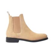 Tapered Chelsea Boot met rubberen zool Scarosso , Beige , Dames