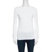 Pre-owned Knit outerwear Balmain Pre-owned , White , Dames
